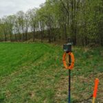 Cautus Geo's logger mounted in the field