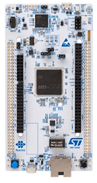 Nucleo board for one of the STM32H7 microcontrollers