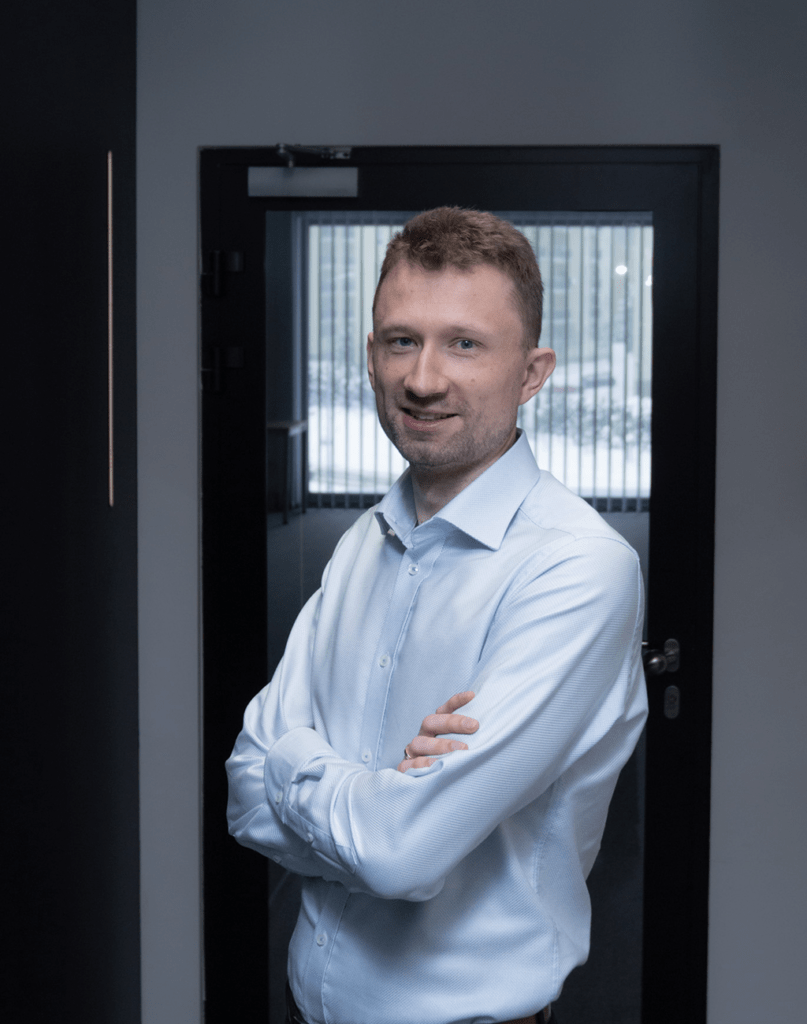 Łukasz Wątor, Performance Solutions Architect at Tronel's office in Kraków